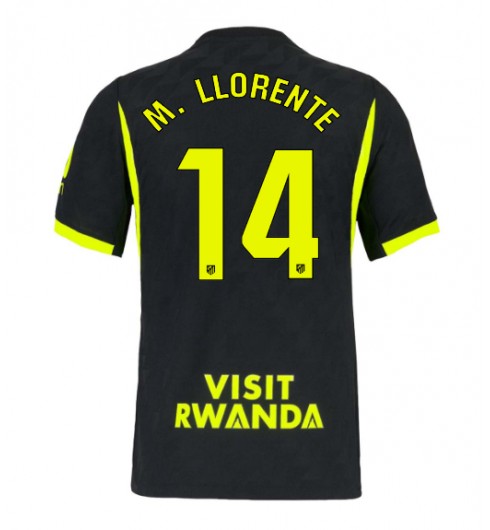 Atletico Madrid Marcos Llorente #14 Bortedrakt 2026-27 Korte ermer Atletico Madrid Marcos Llorente #14 Bortedrakt 2026-27 Korte ermer